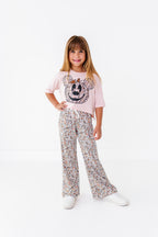 Floral Mickey Pumpkin| BAMBOO PANT SET