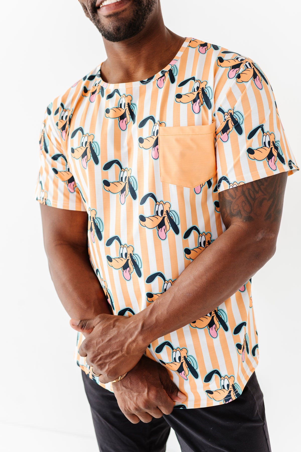 PLUTO Stripe (ADULT) | Athletic TEE