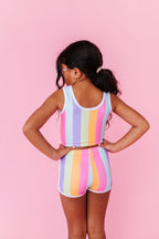 Sherbert Stripes | BOY SHORTS 2-PIECE