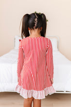 Load image into Gallery viewer, Red Stripes | NIGHTGOWN