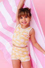 Load image into Gallery viewer, Happy Daisy |  BOY SHORTS 2-PIECE