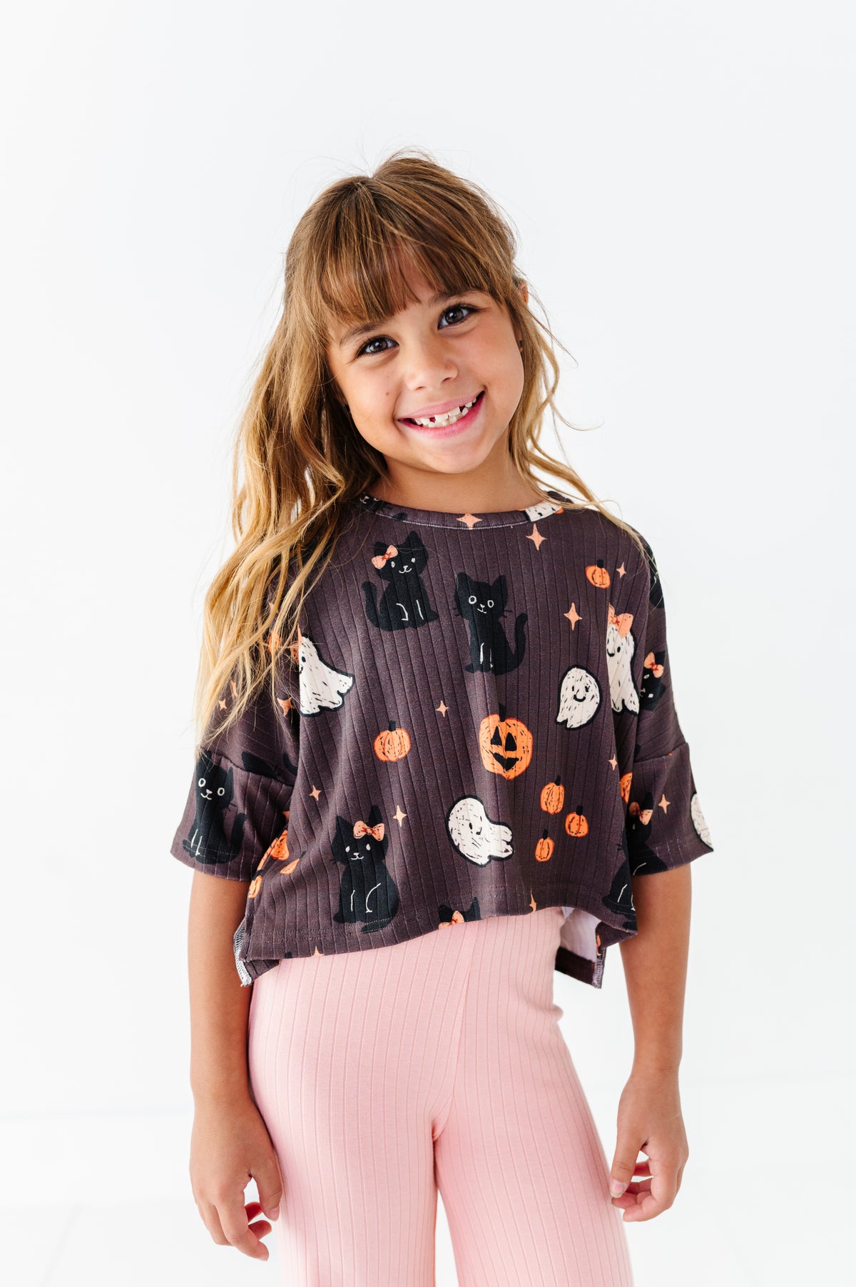 Boo Crew | RIB Boxy Crop