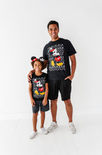 Load image into Gallery viewer, Sweater Print Mickey | ADULT Black UNISEX TEE