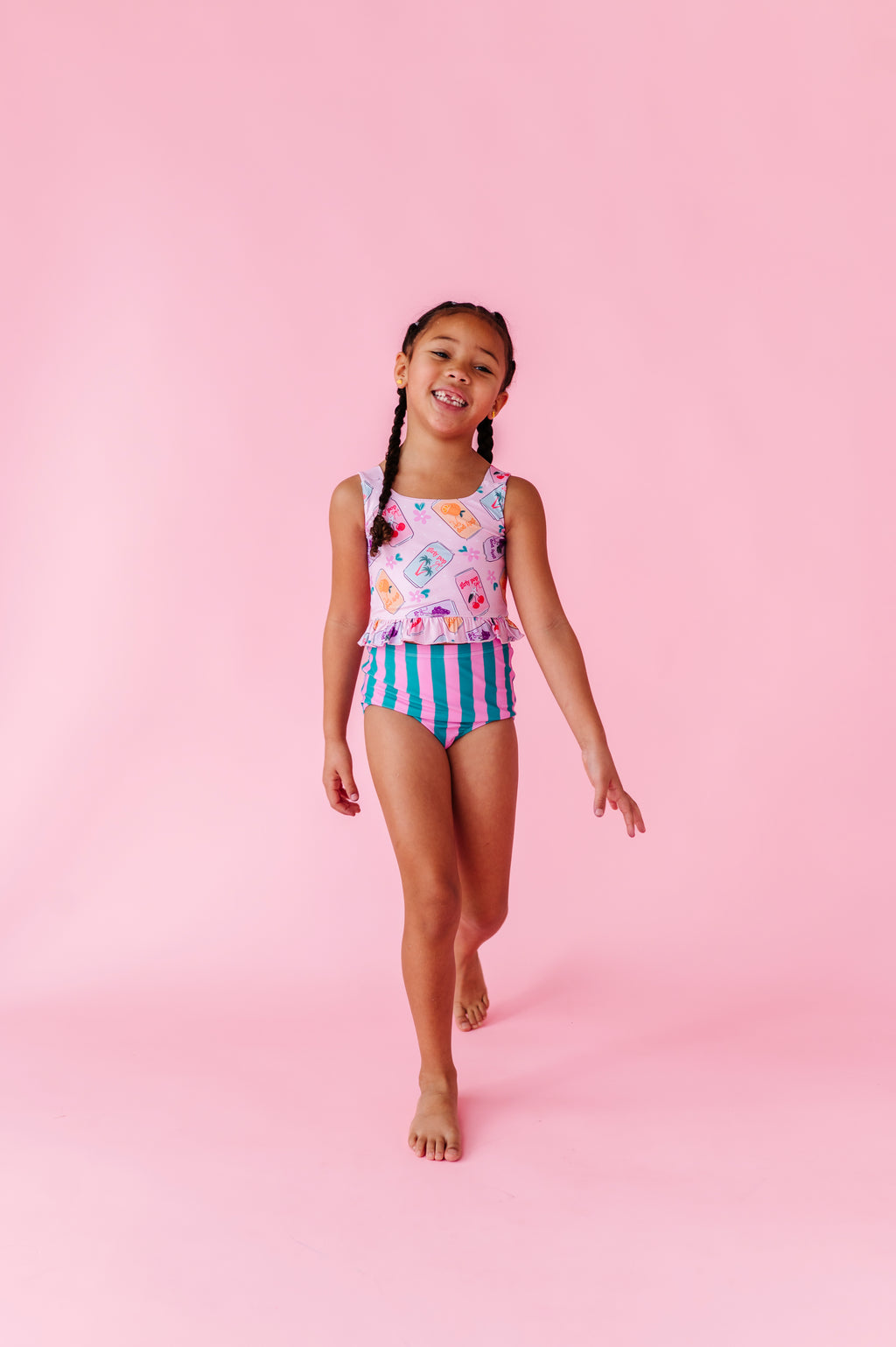 Girly Pop | RUFFLE TANKINI 2-PIECE