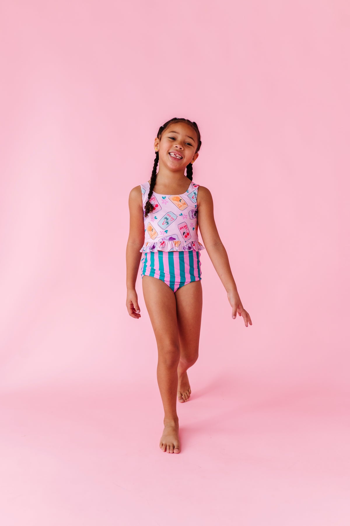 Girly Pop | RUFFLE TANKINI 2-PIECE