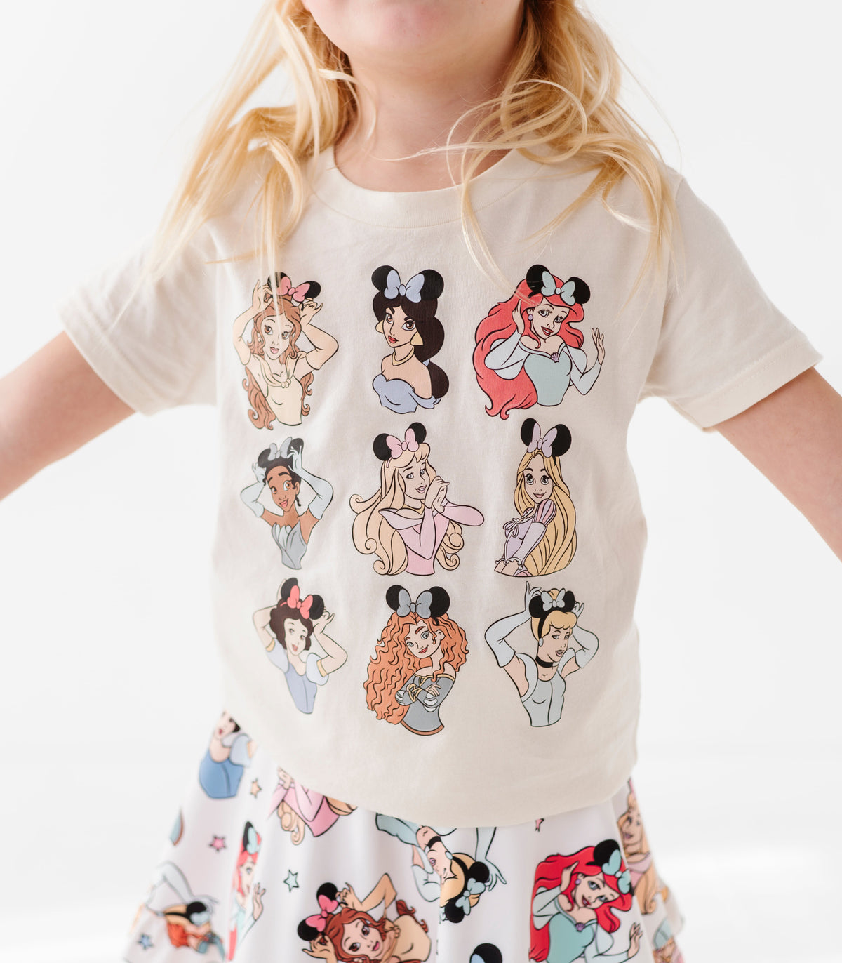 PRINCESSES | CREAM KIDS TEE
