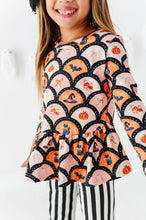 Load image into Gallery viewer, Spooky Scallops | Peplum