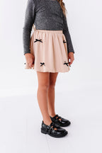 Vanilla | Bow Bubble Skort