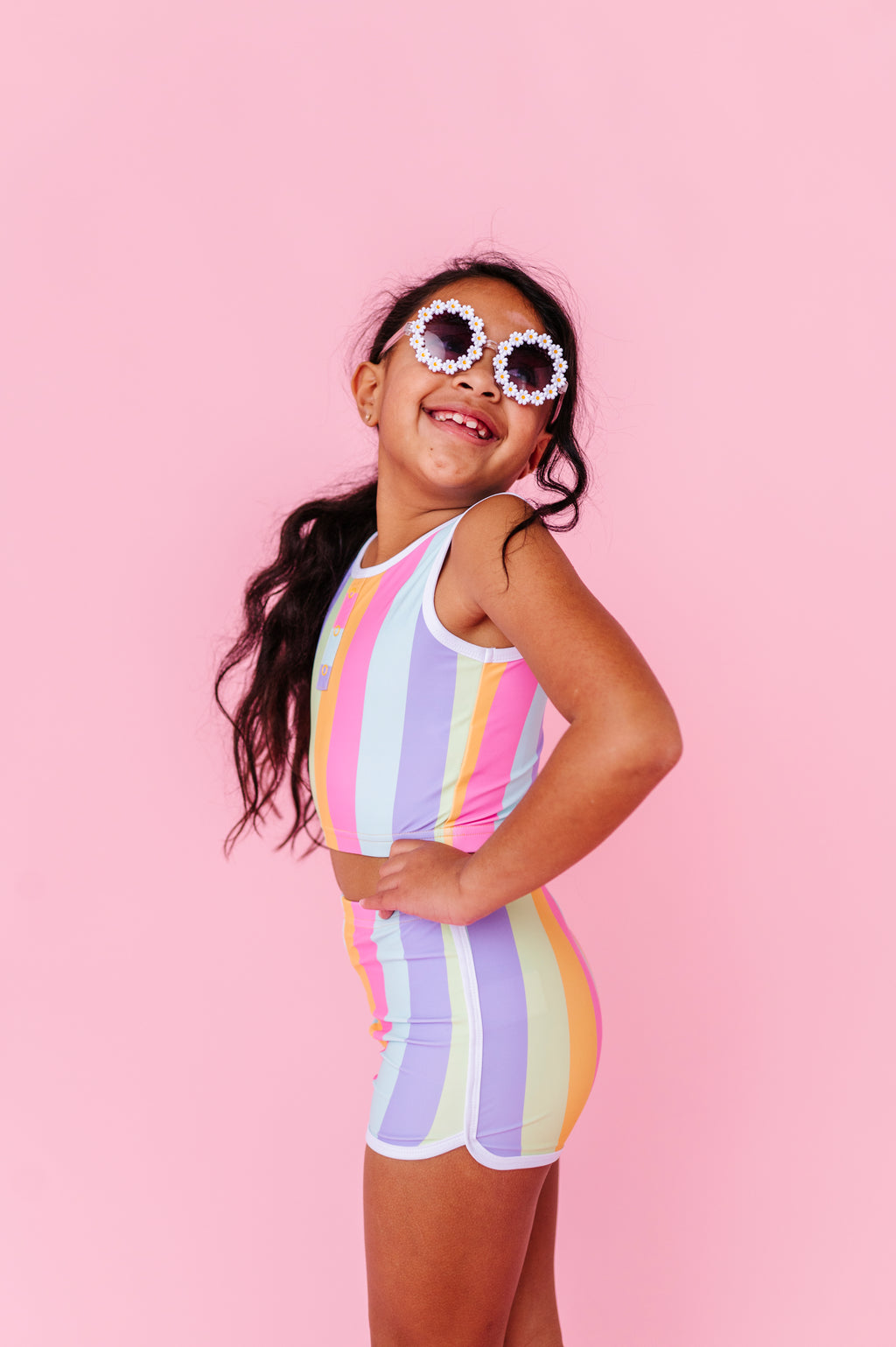 Sherbert Stripes | BOY SHORTS 2-PIECE