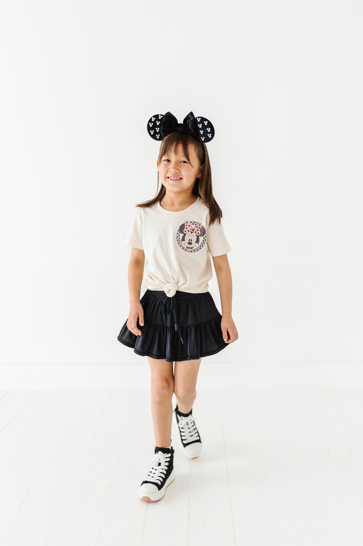 Minnie Circle | KIDS CREAM TEE