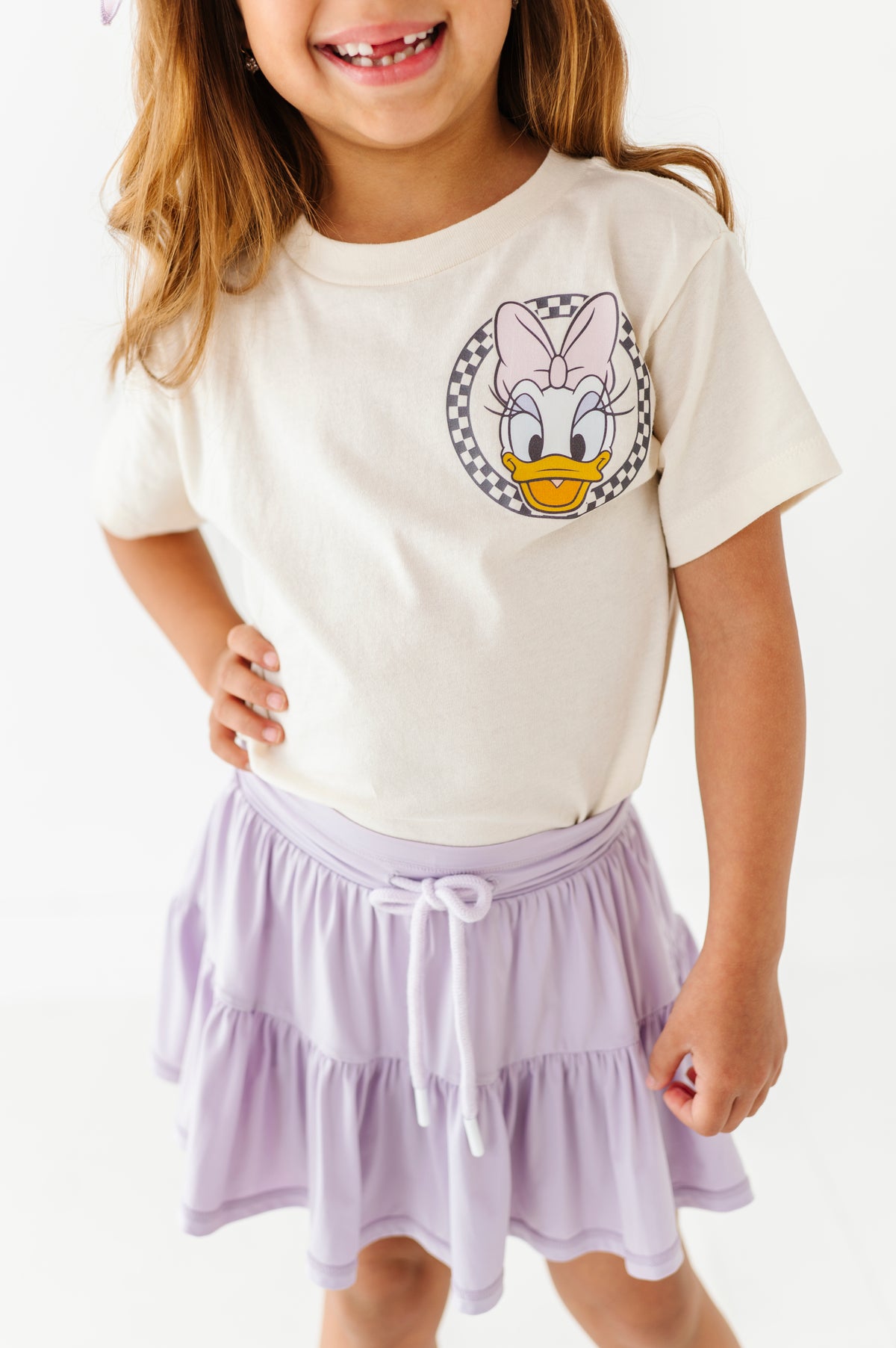 Daisy Circle | KIDS CREAM TEE