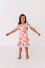 Load image into Gallery viewer, Waffle-y Cute | Bamboo Nightgown (with shorts!)
