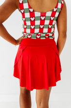Load image into Gallery viewer, RED | ADULT Active Skort