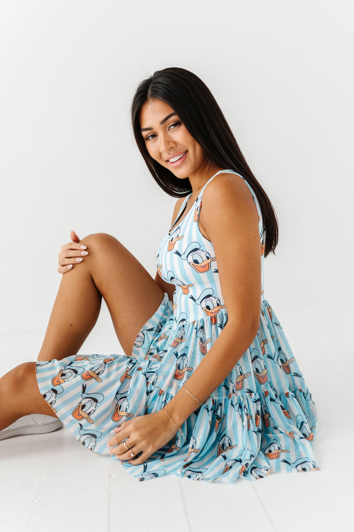 DONALD Stripe (ADULT) | Mesh DRESS
