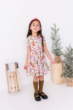 Load image into Gallery viewer, Framed Grinch | Collard Twirl Dress