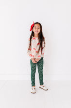 Load image into Gallery viewer, Pink Santas | PEPLUM