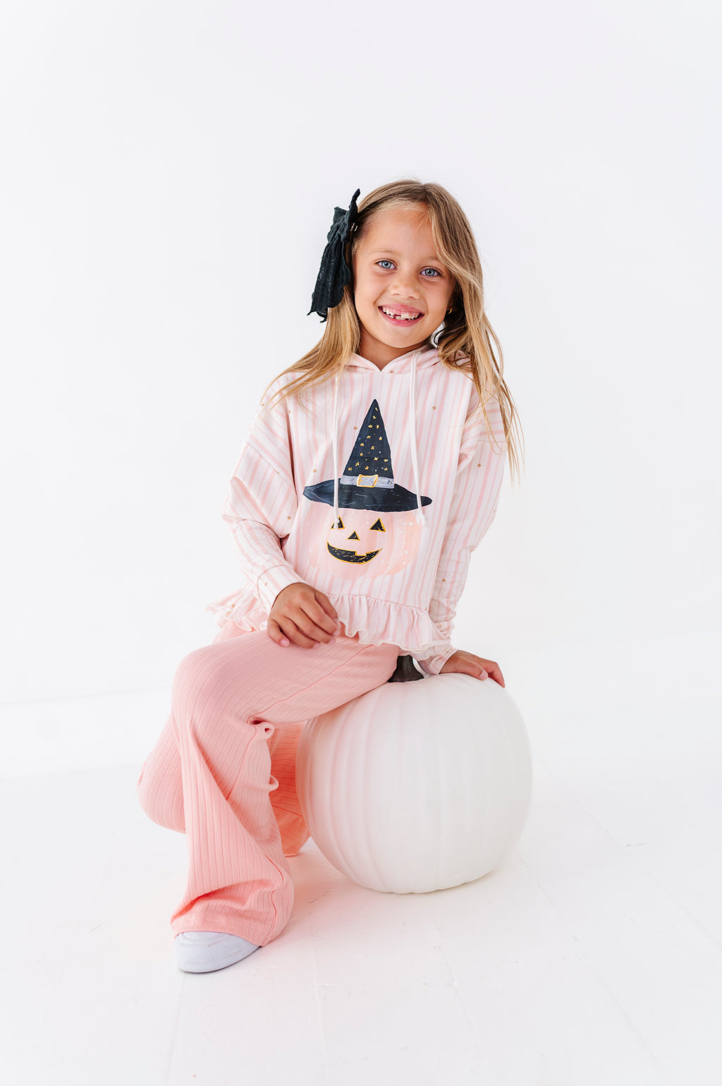 Witchy Pumpkin | Ruffle Hoodie