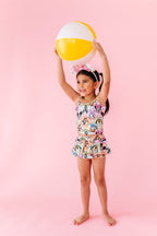 Retro Characters | TWO-PIECE Skirted Suit