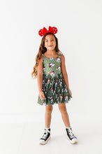 Load image into Gallery viewer, Mickey's Evergreen Check | KIDS Mesh Dress