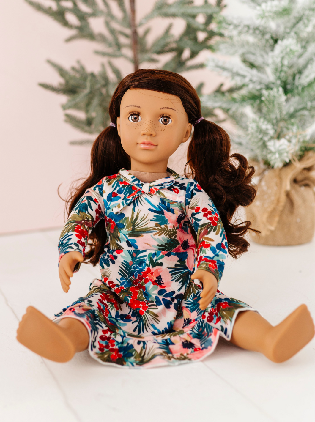 Holly Floral | DOLL DRESS