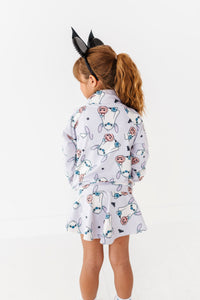 Spooky Stitch | KIDS 1/4th Zip Up