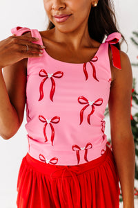 Mouse Bows PINK | (ADULT) TANK