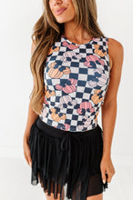 Load image into Gallery viewer, Checkered Minnie Pumpkins | ADULT TANK