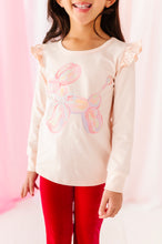 Load image into Gallery viewer, Balloon Dog | Pink Ruffle Long Sleeve