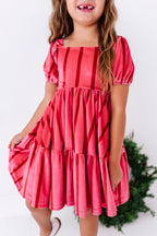 Candy Cane Lane | Velvet Twirl Dress