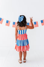 Load image into Gallery viewer, Spangled Stripes | Bamboo Dress