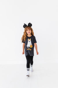 Minnie Ghost | KIDS CHARCOAL TEE