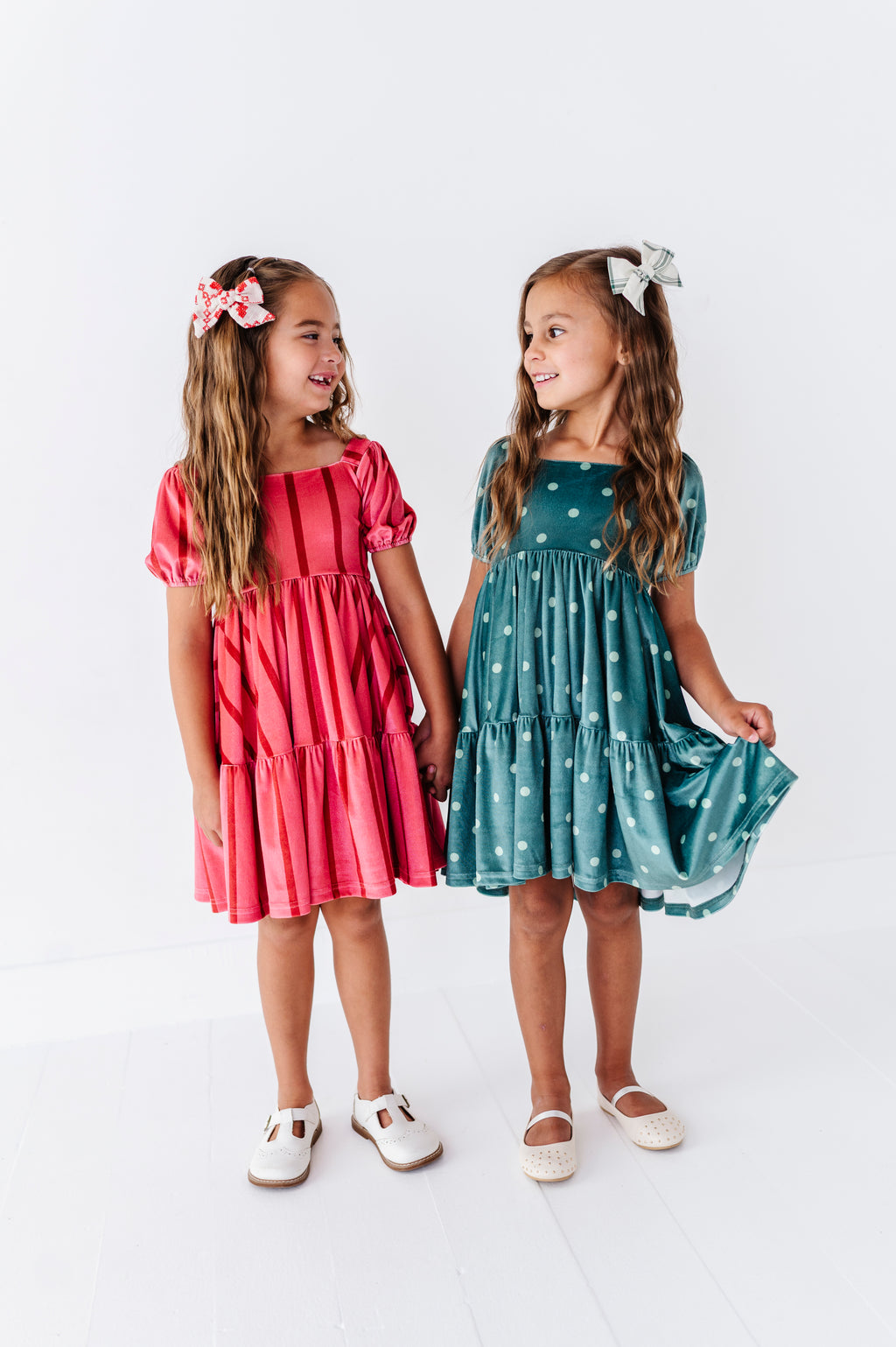 Candy Cane Lane | Velvet Twirl Dress