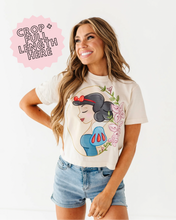 Load image into Gallery viewer, Snow White | ADULT tees (*CROP + FULL LENGTH HERE)