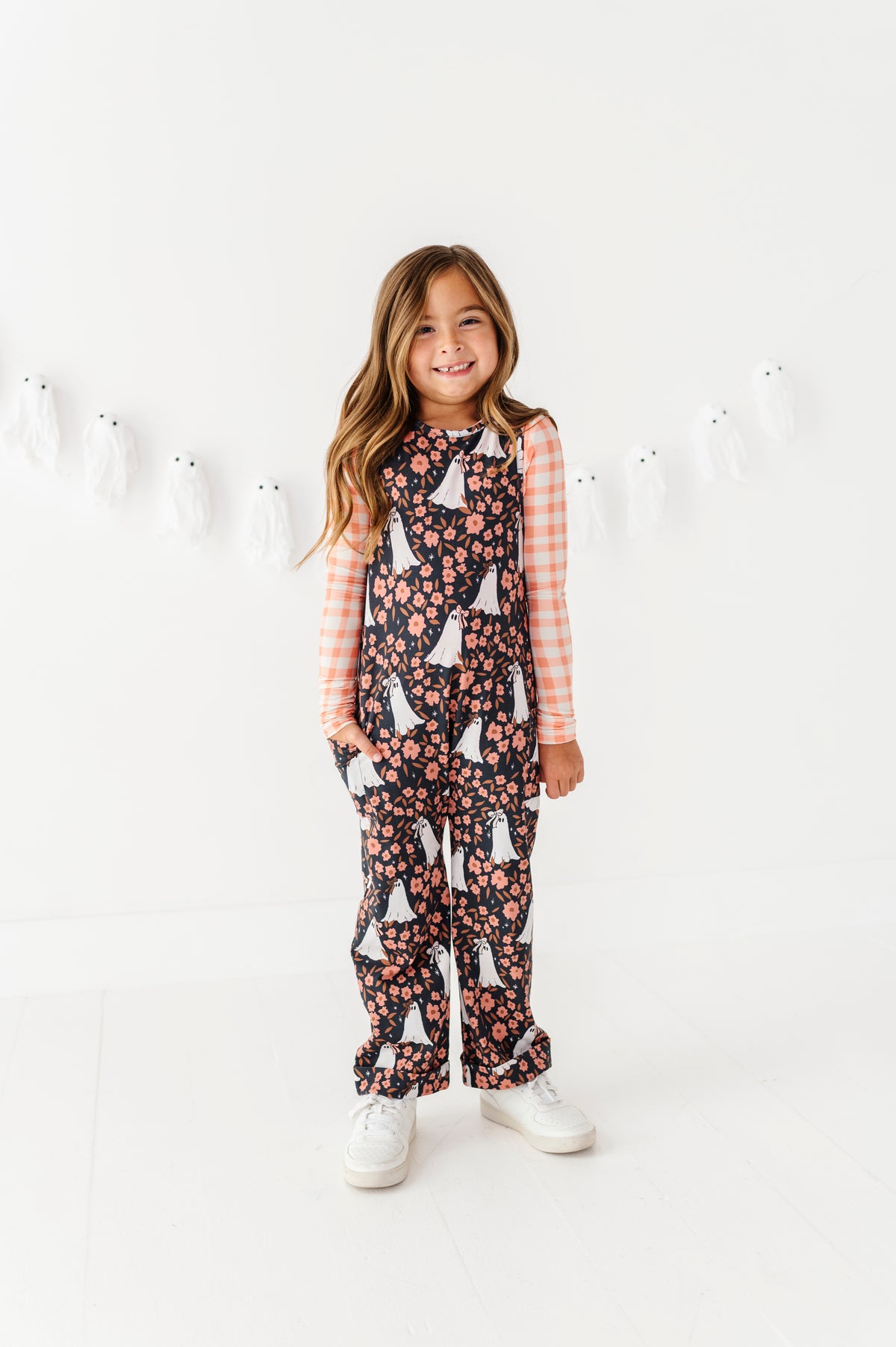 Boho Ghostie | Twisty back Romper (with shirt!)
