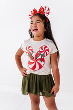 Load image into Gallery viewer, Red Peppermint Mouse | KIDS CREAM TEE