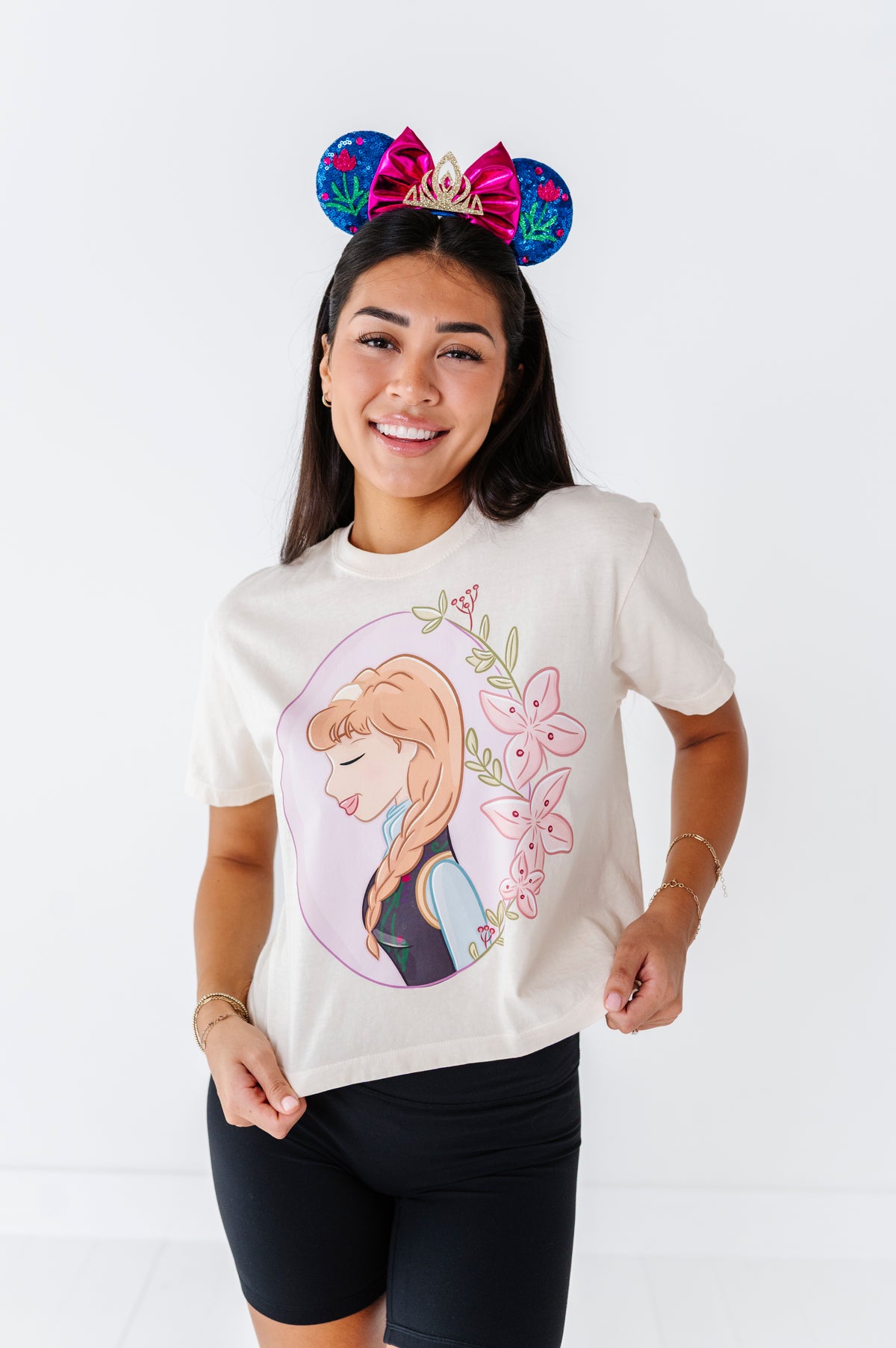 Ana | ADULT tee (CROP + FULL LENGTH HERE)