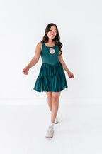 Merida (ADULT) | Teal Mesh DRESS