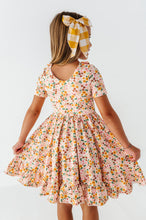 Load image into Gallery viewer, Autumn Posy | Collared Twirl Dress