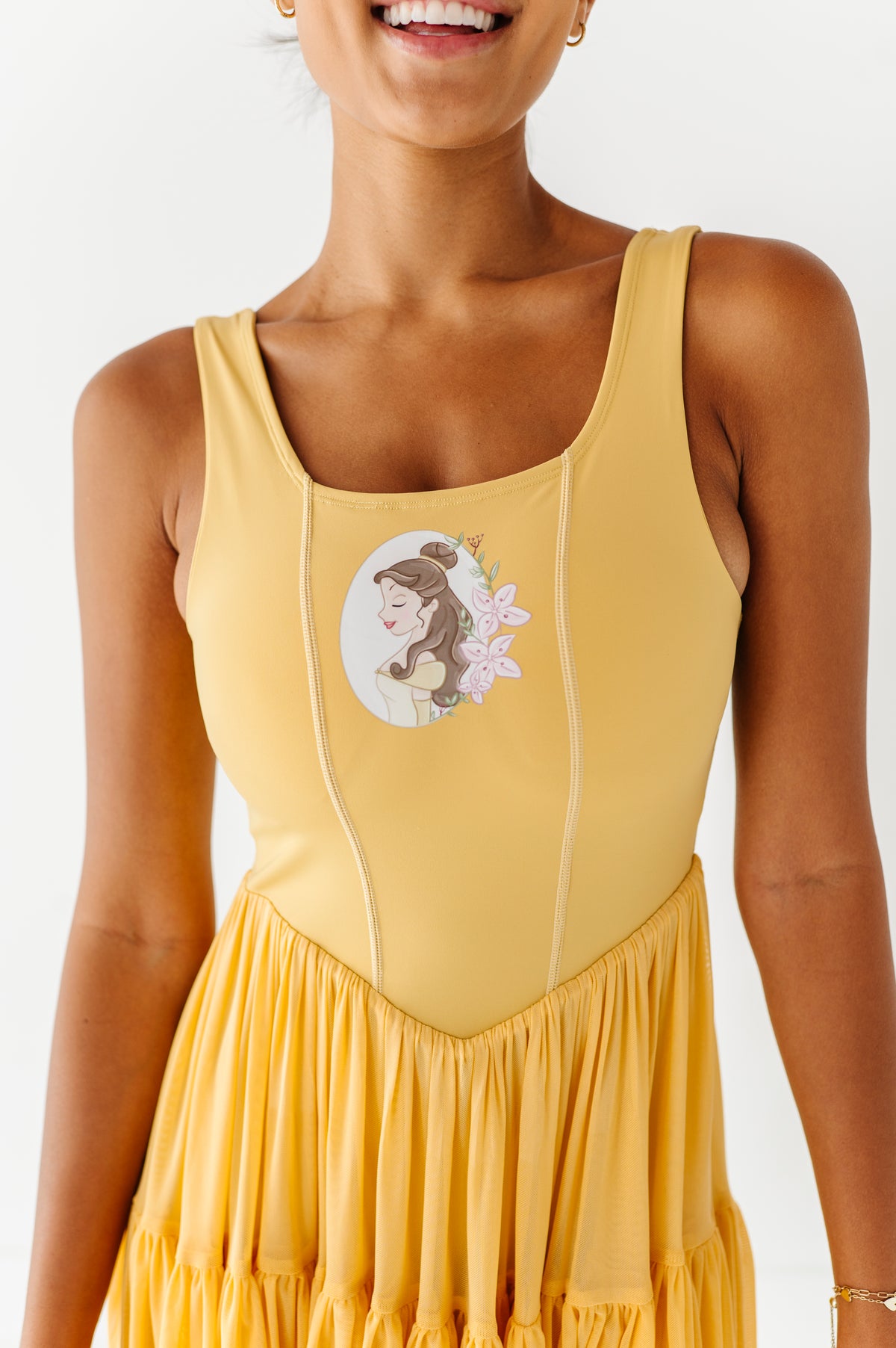 Belle (ADULT) | Buttercrem Mesh DRESS