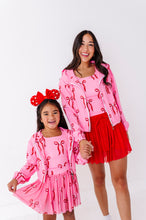Load image into Gallery viewer, Pink Park Bows | KIDS Cropped Hoodie