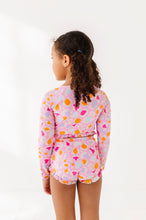 Load image into Gallery viewer, Leopard: 1/4th Zip Rashguard TWO-PIECE