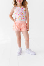 Load image into Gallery viewer, Peachy Pearl | Ruffle Bum Runner Shorts