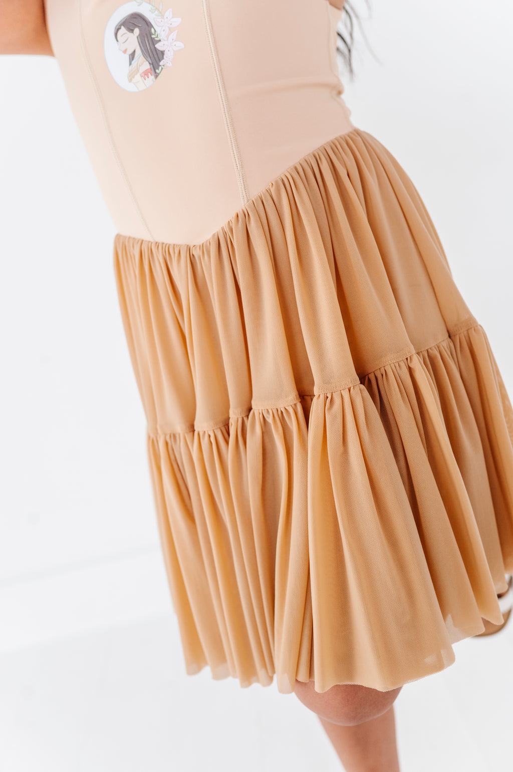 Pocahontas (KIDS) | Sand Mesh DRESS