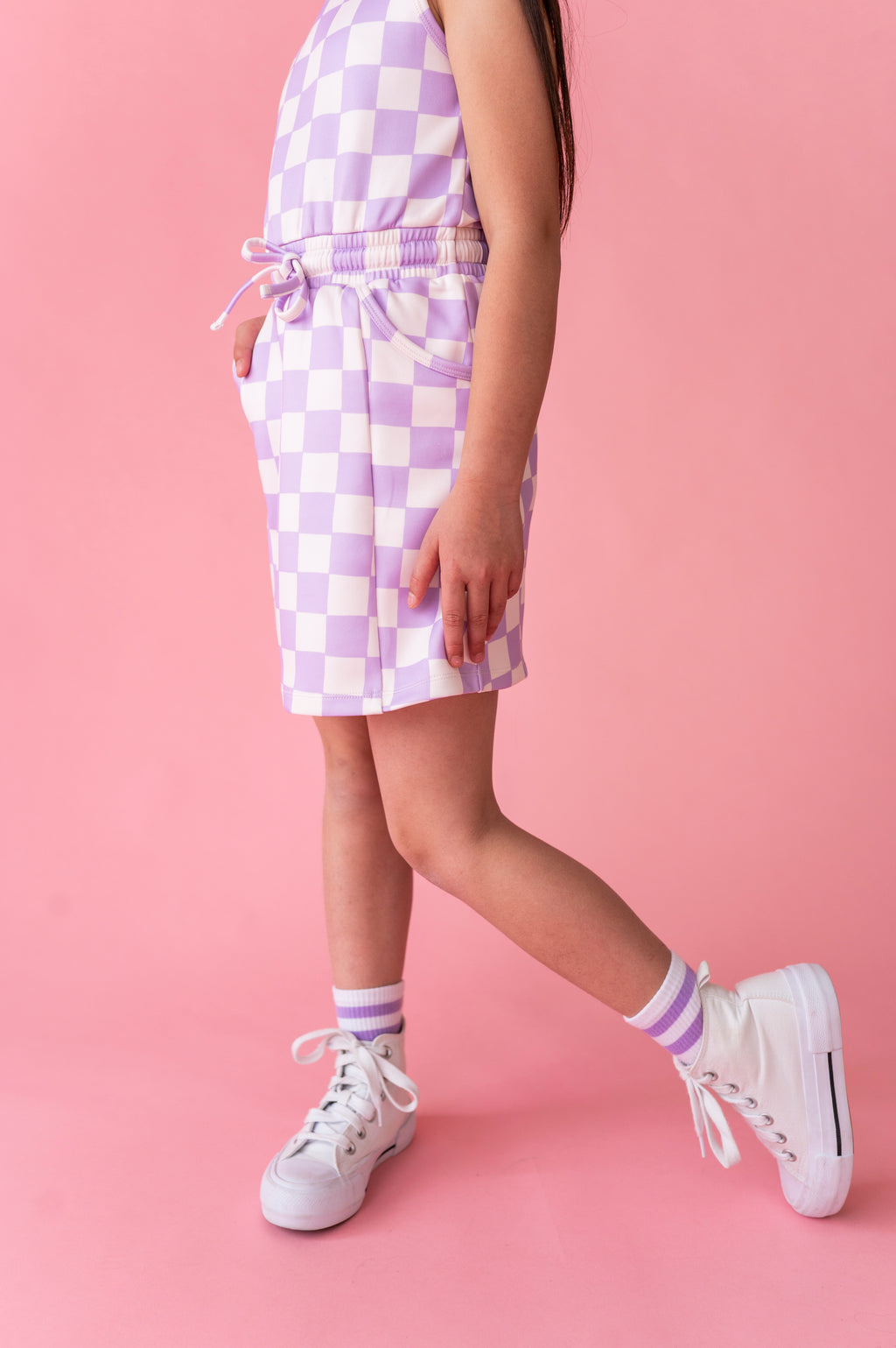 Checker Charm | Tennis Dress (with shorts!)