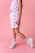 Checker Charm | Tennis Dress (with shorts!)