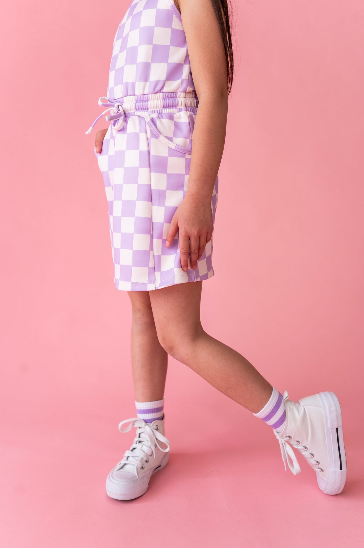 Checker Charm | Tennis Dress (with shorts!)