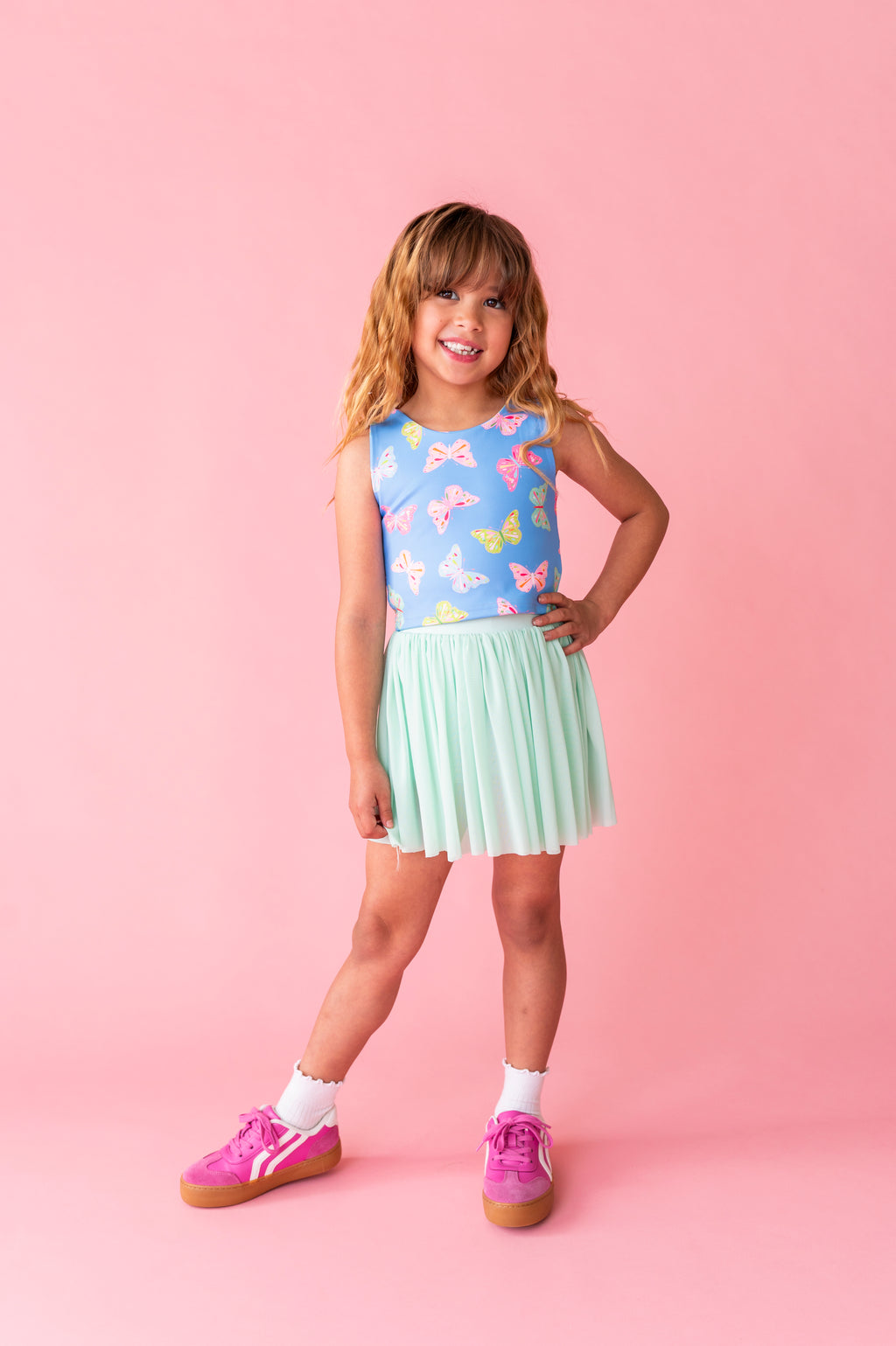 Butterfly Garden | Strappy Back Tank SET