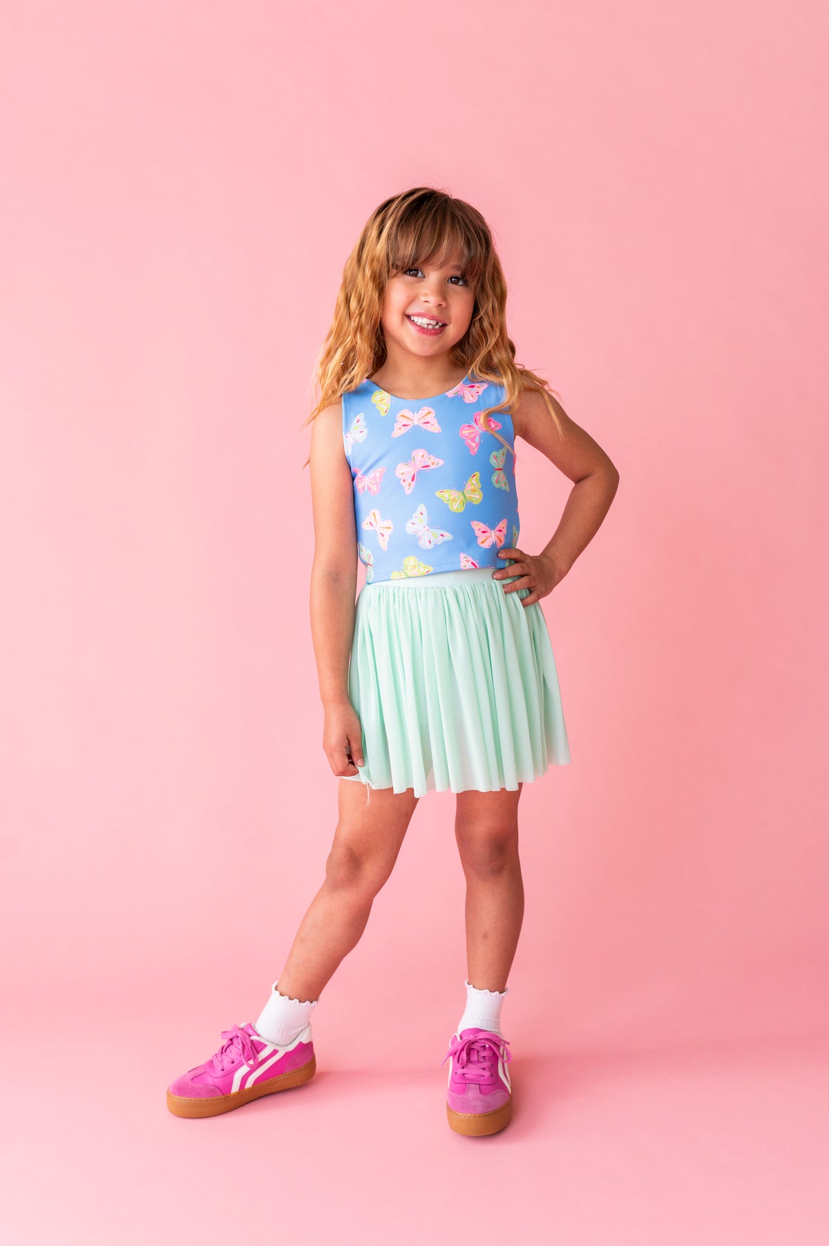 Butterfly Garden | Strappy Back Tank SET
