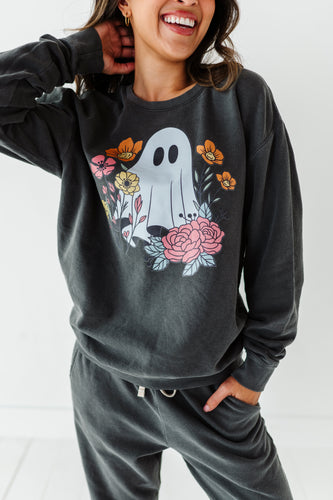 BOHO GHOST | ADULT Unisex CREWNECK (MEDIUM only left)