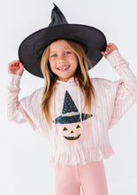 Load image into Gallery viewer, Witchy Pumpkin | Ruffle Hoodie